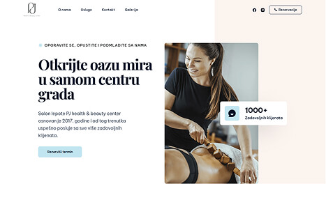 pj health and beauty website